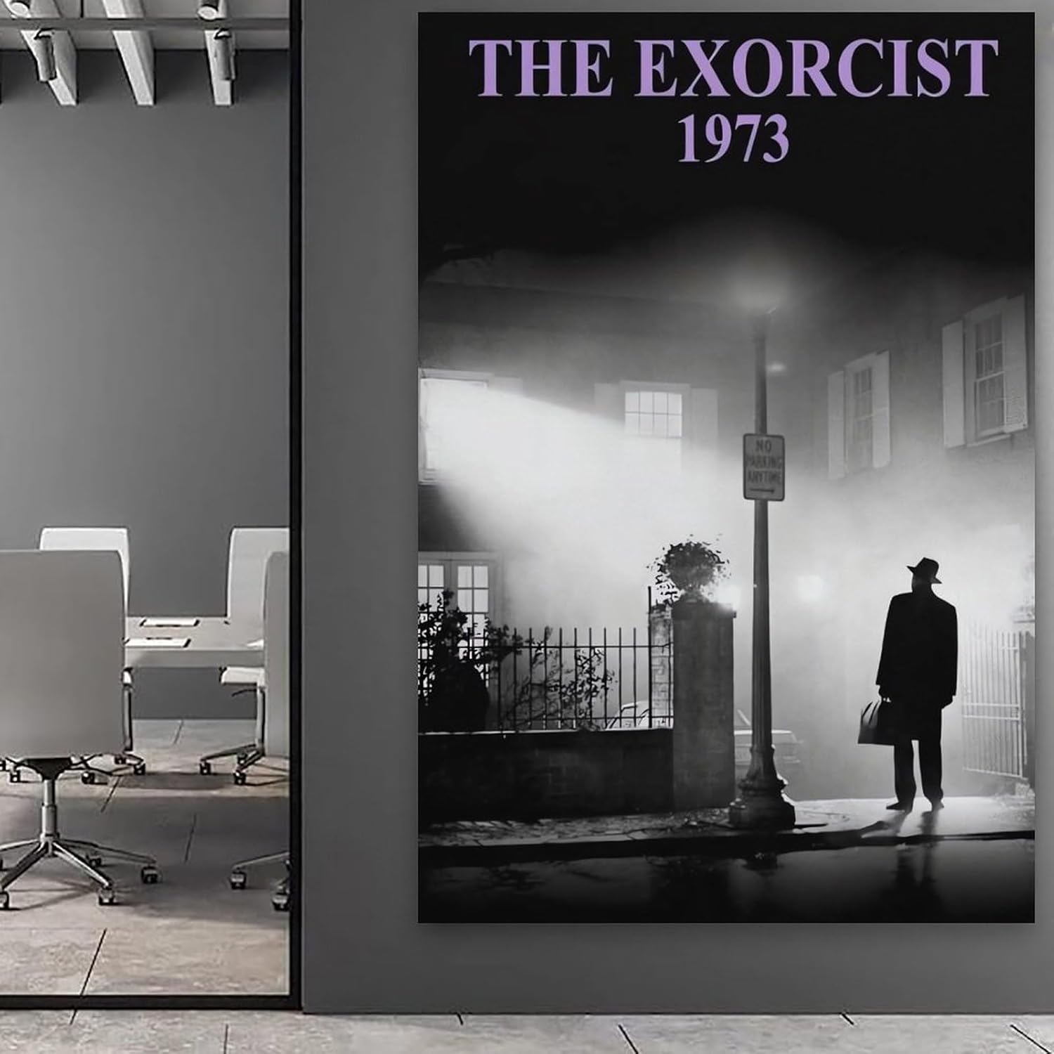LETOOUY The Exorcist 1973 Poster Decorative Painting Canvas Wall Art Living Room Poster Bedroom Painting Wall Art Picture Print Modern Family Room Decor 08 x 12 inches (20 x 30 cm) - Image 5
