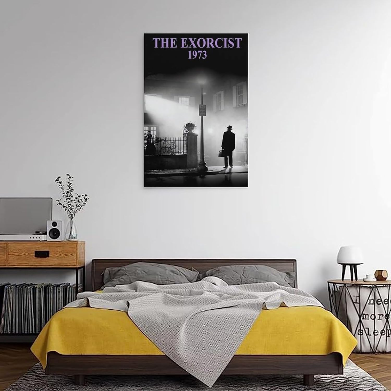 LETOOUY The Exorcist 1973 Poster Decorative Painting Canvas Wall Art Living Room Poster Bedroom Painting Wall Art Picture Print Modern Family Room Decor 08 x 12 inches (20 x 30 cm) - Image 3
