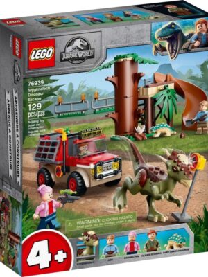 LEGO 76939 Jurassic World Stygimoloch Dinosaur Escape Toy, Starter Set for Preschool Kids Age 4+ with Figures and Tree House